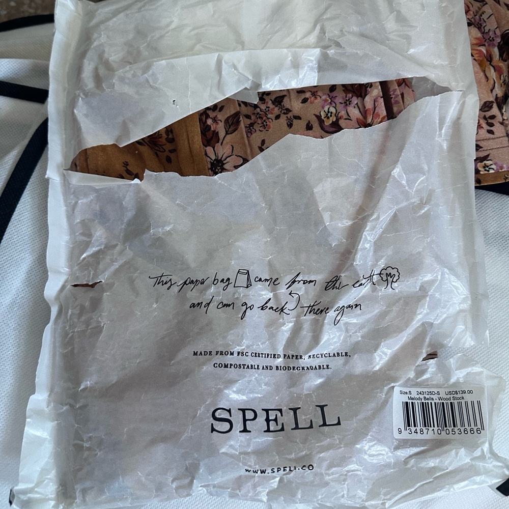 🤩🌞 BNWT Spell Melody Bells Color: Wood Stock! 🌞🤩 - Picture 3 of 3